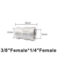 304 Stainless Steel Direct Reducing Fitting BSP Thread Female Fitting 1/4″~2″