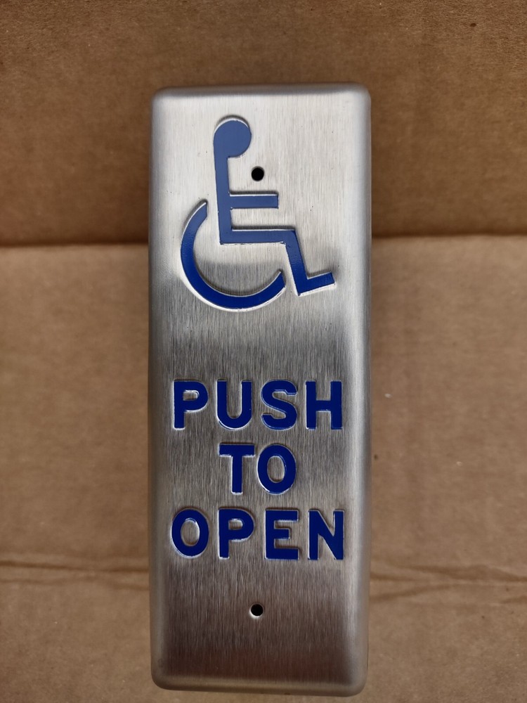 Jamb plate with surface box , Stainless steel , vandalism resistant design.