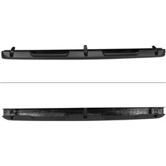 1pc Tailgate Spoiler Polyurethane Black Unpainted for Canyon 2004-2012
