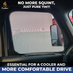 Truck 2-Pack Side Window Shade | Stretchable & Breathable Mesh Privacy Blacko…