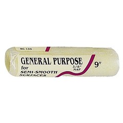 Rol-Rite Roller Cover, 4 in, 3/8 in Nap, Polyester Fabric Linzer RC1304