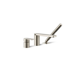 Kohler | Parallel 3 Hole Bath Filler in Vibrant Brushed Nickel