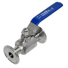 3/4″ 1″ 1-1/2“ 2″ Sanitary Ball Valve Tri Clamp Ferrule Stainless SS 316 Brew US