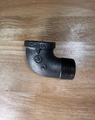 3/8″ Black Iron 90 ST