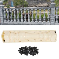 Manual Moulds Balustrades Mold for Concrete Plaster Cement Plastic Casting