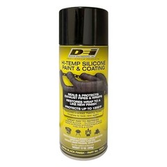 High-Temperature Silicone Coating Spray – Black, 2 Pack – Heat Resistant, Durabl