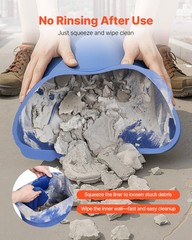 VEVOR 5 Gallon Reusable Silicone Bucket Liner for Concrete Mortar Paint Mix