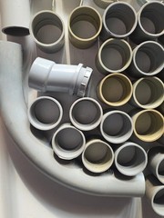 Lot of 45 2 in schedule 40 Pvc electrical conduit fittings mostly carlon brand