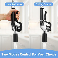 Pre Rinse Sprayer Commercial Sink Sprayer Head, Low Lead Spray Valve Dish Spraye