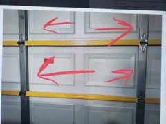 REFLECTIVE R8 BLACK POLY-FOAM GARAGE DOOR INSULATION KIT 2 CAR 17×7 17×8 (5 ROW)