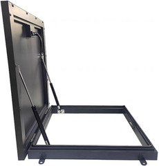 Galvanized Steel Roof Hatch – Secure Access Door (31.5″ x 31.5″)