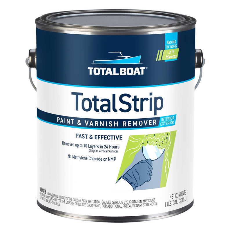 Totalboat Totalstrip Fast-Acting Heavy Duty Gel Paint And Varnish Remover – No