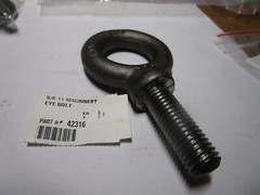 5/8″ – 11 x 1-3/4″ Shoulder Threaded Machinery Eye Bolt