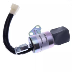12V Fuel Shutoff Solenoid SA-5176-12 7000782 for Kubota D722 D902 Bobcat E08 E20