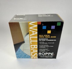 Roppe Self-Stick Vinyl Wall Base 2.5in x 20ft Residential