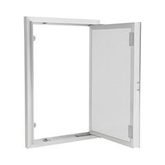 Access Door 16x24in Aluminum Wall/Ceiling 135° Opening for Drywall