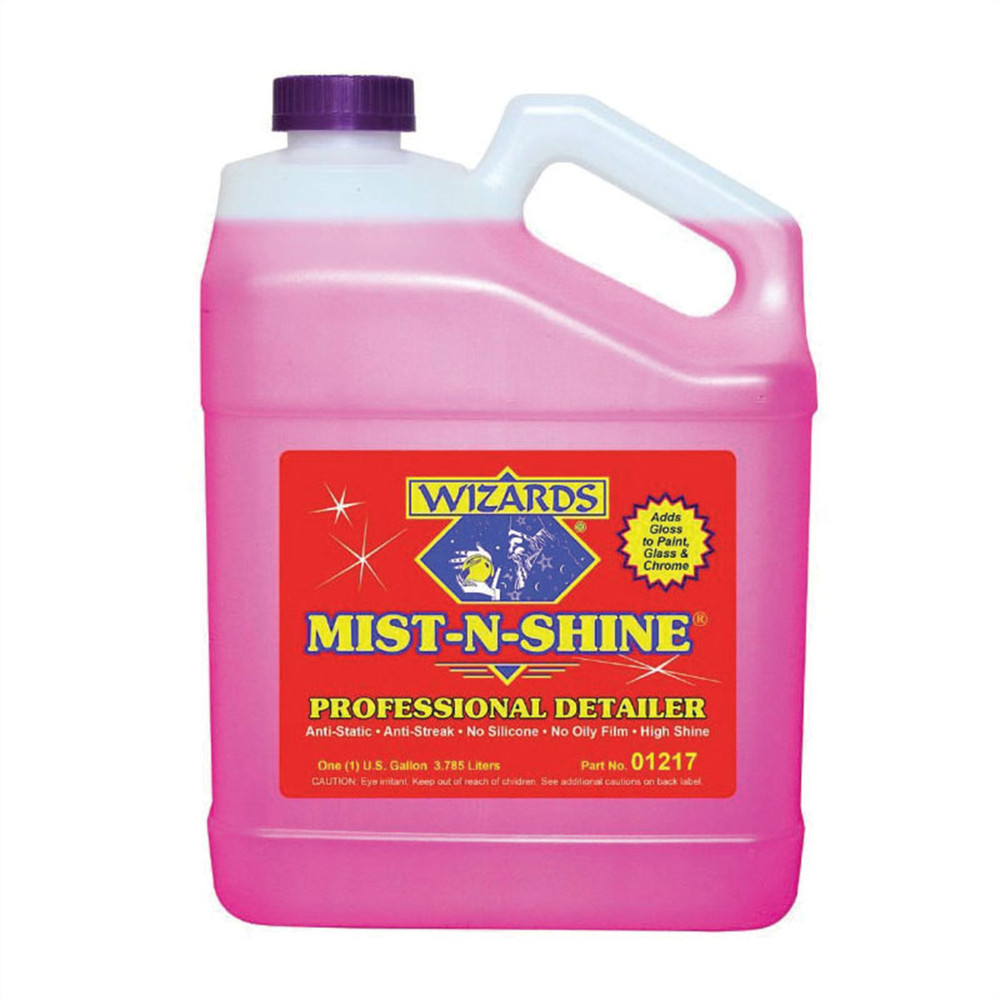 Wizards Products MIST-N-SHINE 01217 High-Gloss Professional Car Detailer and Su