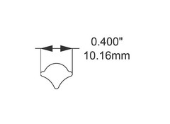 FHC AS937B 13/32″ Locking Strip for Two Piece Weatherstrip 200′ Roll – Black