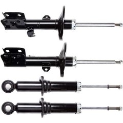 4x Front Rear Shocks for 09-10 Pontiac Vibe 09-13 Toyota Corolla Matrix 339114
