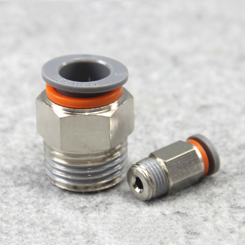 Pneumatic Quick Connector Trachea Quick Plug PC Male Thread Straight Through
