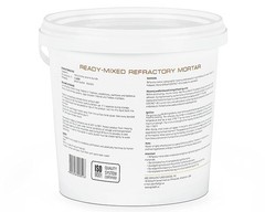 GIRtech Refractory Cement Mortar 5 LB 2400 Degree High Ready MIx 5 LB, Brown