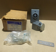 NEW EDWARDS 1504-AQ ELECTROMAGNETIC SINGLE DOOR HOLDER RELEASE FLUSH MOUNT AK