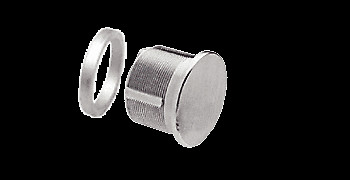 CRL DRA30BS Brushed Stainless Mortise Dummy Cylinder
