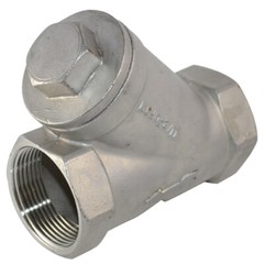 1/2″-2″ Stainless Steel Y Strainer Mesh Filter Valve NPT Female 800 WOG 316 2PC