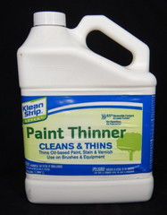The Barr Paint Thinner 803504 128 fl oz Cleans & Thins Klean Strip Green