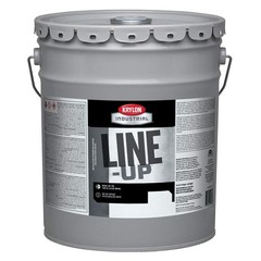 KRYLON INDUSTRIAL K42130404-20 Striping Paint,5 gal,Parking Lot White 38EL48