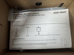 8800 Series Mortise Lockset Assa Abloy Accented