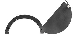 Bronze Anodized Semicircular Design Ticket Window with 10-1/2″ x 5-1/4″ Opening