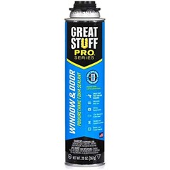 GREAT STUFF PRO Window & Door 20 oz Insulating Foam Sealant , Orange – 187273