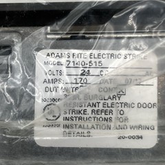 NEW!! Adams Rite Assa Abloy Electric Strike 24VAC Fail-Safe – 7140-515-335