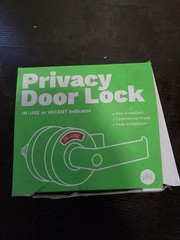 *NEW* Vizilok C5FS- Privacy Door Lock In Use/Vacant Indicator Set