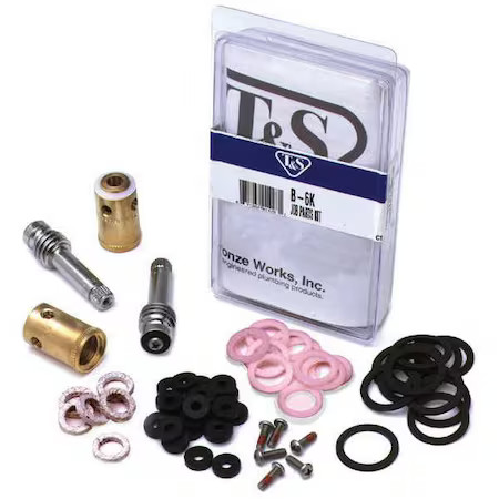 T&S Brass B-6K Eterna Spindle Parts Kit, Chrome