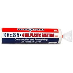 Film-Gard Berry Corp 626170 10″ x 25″ 4Mil, Clear Plastic Sheeting and Drop