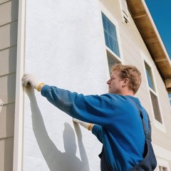 VEVOR 4.5 x 150 ft House Wrap 0.13 mm Thick Drop Cloth Vapor Barrier Covering