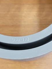 160mm -110mm REDUCING BUSH ABS SOLVENT WELD PIPE FITTING GEORG FISCHER +GF K3431