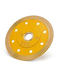 9″ Diamond Mesh Rim Turbo Blade for Chip-Free Cut 1320ft+ Ceramic/Marble Cutter
