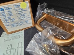 Von Duprin 697NL Door Handle US10 Bronze Finish Use With Mortise Lock