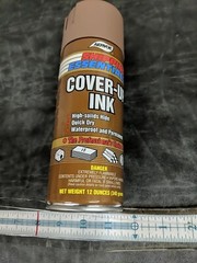 Aervoe 2811 12-oz Water-Proof and Permanent Quick-Dry Stencil Cover-Up Ink