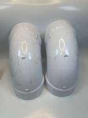 LASCO 4″ PVC-1 90 Degree Pipe Elbows NSF-DWV (Lot of 2) USA
