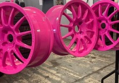 HiGloss NEON PINK Powder Coating Paint, 1Lb/0.45kg