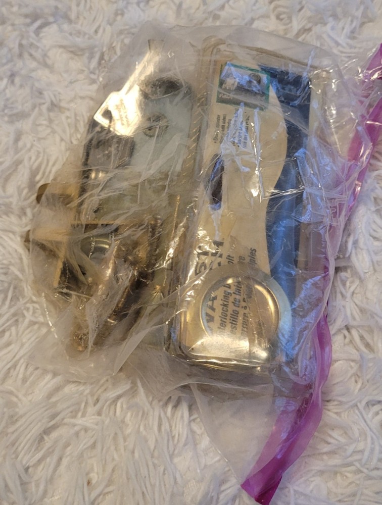 First Watch Double Cylinder Bolt Interlocking Deadbolt 1125