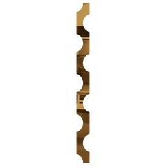 Ekena Millwork Bridgeport Designer Series Adjustable Acrylic Decorative Slat