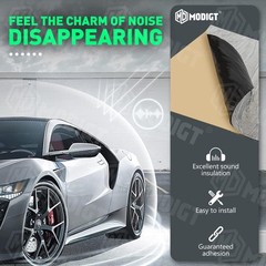 Self-Adhesive Car Sound Deadener Heat Insulation 36sqft Noise Proof Deadener
