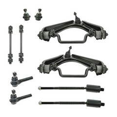 10pc Suspension Kit Control Arm Tie Rods Ball Joints Mountaineer 02-05 Front LR