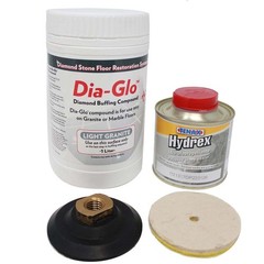 Dia-Glo Light Granite Complete Repolishing and Sealing Kit