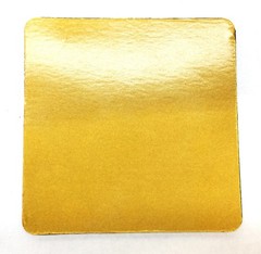 Unbranded 4″x4″x1/16″ Single-Sided Adhesive Peel-Back Rubber Square [Lot of 5]